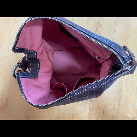 Coach hobo bag, Brown pebbled leather - Picture 3 of 6